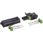 Złącze Hermetyczne Weatherpack 2-Pin Komplet Wtyk+Gniazdo