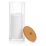 Pojemnik Na Waciki Kosmetyczne Płatki Higieniczne Akryl Dyspenser