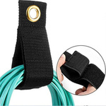 Organizer kabli - Mocny Rzep do Porządkowania Przewodów - Czarny - Rozmiar M 38x120mm