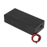 Koszyczek na Akumulatory 18650 z Wyłącznikiem i Pokrywą - Idealny do Zasilania Odbiornika w Modelach DIY Arduino