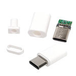 Wtyk USB Typu C  2.0 Montowany na Kabel DIY Zestaw 4 Części