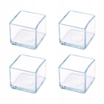 Nakładki Ochronne na Nogi Meblowe - Redukcja Hałasu i Ochrona Podłogi - 4 Sztuki