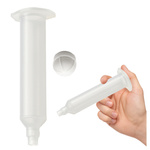 Strzykawka Dozująca 55cc - Aplikator Kleju, Past, Topnika - Precyzyjne Dozowanie i Minimalizacja Zużycia