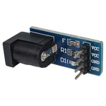 Gniazdo Zasilania Płytki Stykowej z Modułem LED i Goldpinami - Nowoczesne Rozwiązania Zasilania