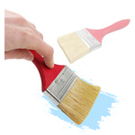 Pędzel Drewniany 70mm Płaski Malarski Uniwersalny Ergonomiczny Uchwyt