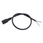 Gniazdo Micro USB z przewodem 30cm - Kabel zasilający do urządzeń 5V