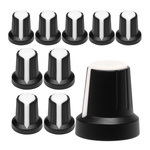 Gałka do Potencjometru - Regulacja Napięcia i Prądu - Pokrętło White - 17mm 10szt