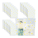 Torebka Strunowa Z Suwakiem 20x15cm 20szt Woreczek Stokrotki