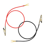 Przewód połączeniowy 20cm para konektor widełkowy-krokodylek do obwodów elektrycznych