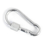 Karabinek Zakręcany 58mm - Gwintowany Karabińczyk do EDC, Turystyki i Survivalu