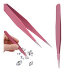 Pęseta Prosta Modelarska - Narzędzie Precyzyjne do Pracy z Rzęsami i Małymi Przedmiotami