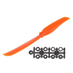 Śmigło ABC-Power 9x5 Orange z Redukcyjną Wkładką - Uniwersalne śmigło do Modeli Samolotów Elektrycznych z Poszerzaną Obsadą