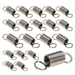 Sprężyna Naciągowa z Uchem 6x4mm - 20 Sztuk - Wytrzymała Sprężyna Ze Stali Nierdzewnej