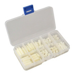 Zestaw 120 Nylonowych Śrub i Tulei Dystansowych M3 - 6/10/15/20 mm - Idealne do Produkcji Kół Zębatych