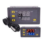 Regulator Temperatury Elektroniczny 12V - Zakres od -50°C do 120°C - Kontrola Chłodzenia i Ogrzewania