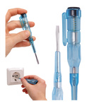 Tester Napięcia Cyfrowy 100-1000V z Wskaźnikiem Stałego i Zmiennego Napięcia