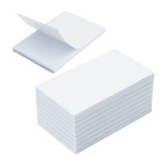 10x Mikroguma Dwustronna z Klejem 2,5mm 50x30mm Biała Podkładka Piankowa