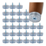 Podkładka Antypoślizgowa do Krzesła N6 17.5x6 Nogi Meblowe na Wkręt 30 sztuk