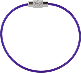 Solidny Zawieszka Brelok Stalowy do Bezpiecznego Przechowywania Kluczy