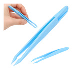 Pęseta Plastikowa Uniwersalna 12cm Prosta Końcówka