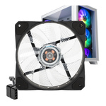 Wentylator Do Obudowy RGB LED 120x120x25mm 3-PIN