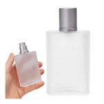 Butelka Na Perfumy 50ml Flakon Mrożony Z Atomizerem Szklany