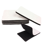 Rzep samoprzylepny do mocowania przedmiotów i tkanin - czarny - 5szt