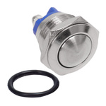 Przycisk Wandalo-Odporny Monostabilny 2A 250V Płaski Klawisz PBW-16BKS