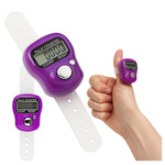 Klikacz Kliker Licznik Ręczny Clicker Mini Na Palec Elektroniczny