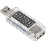 Miernik USB do pomiaru napięcia, prądu i mocy - 3-8V, 0-3A, 20W