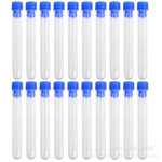Probówki z Tworzywa Sztucznego (13x100mm) z Zatyczką - Zestaw 20 Sztuk