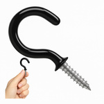 Haczyk Oczkowy Wkręcany 5,5 cm - Solidne Rozwiązanie do Zawieszania Przedmiotów